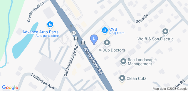 Map to Lowcountry Limitless Fitness