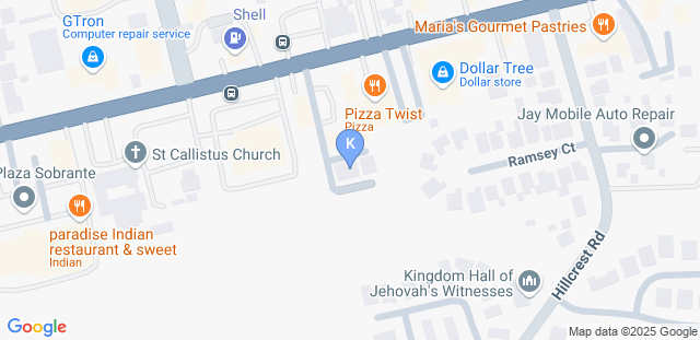Map to Krossface Jiu Jitsu