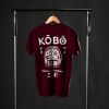 KOBO Daruma Shirt - Burgundy Photo 2