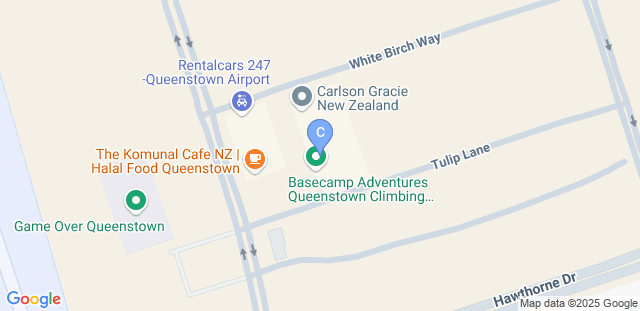 Map to Carlson Gracie Jiu Jitsu New Zealand - Queenstown