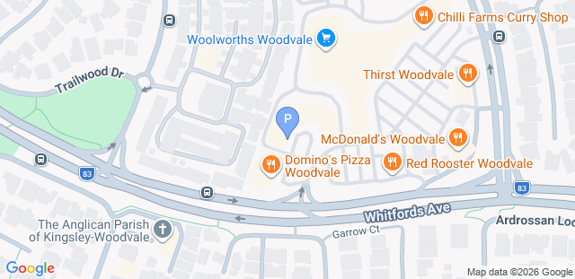 Map to Premier Martial Arts Academy - Woodvale