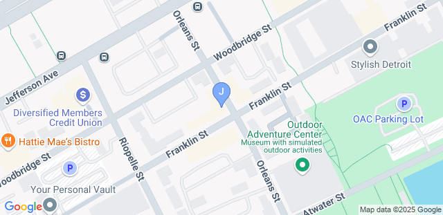 Map to Just Elevate Fitness Club