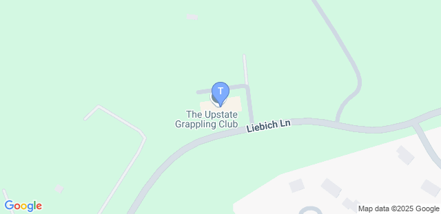 Map to The Upstate Grappling Club