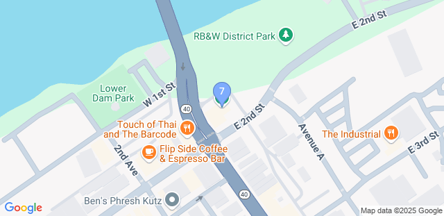 Map to 7:24 Fitness on the Rock