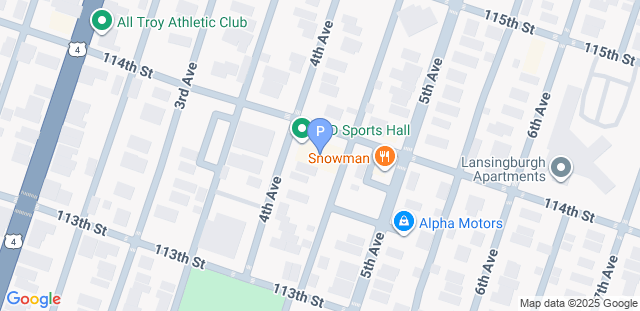 Map to PFN Athletics