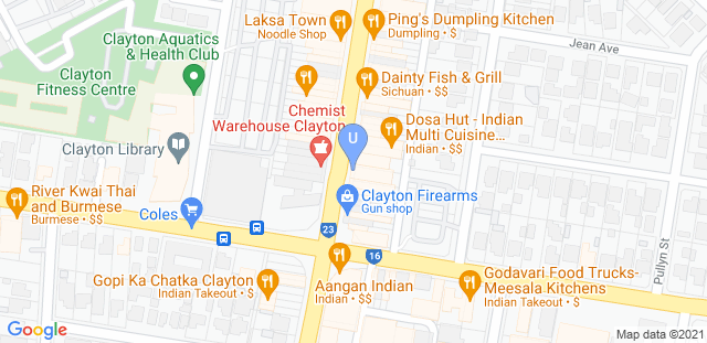 Map to USMA Taekwon-do