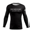 Men's Black Long Sleeve Rashguard  Photo 1
