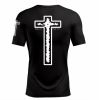 Men's Black Short Sleeve Rashguard Photo 2