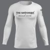 Men's White Long Sleeve Rashguard Photo 1