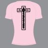 Women's Pink Short Sleeve Rashguard Photo 2