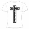Women's White T-shirt Photo 2