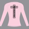Women's Pink Long Sleeve Rashguard Photo 2