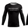 Youth Black Long Sleeve Rashguard Photo 1