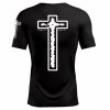 Youth Black Short Sleeve Rashguard Photo 2