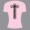 Youth Pink Short Sleeve Rashguard Photo 2
