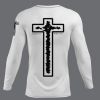 Youth White Long Sleeve Rashguard Photo 2