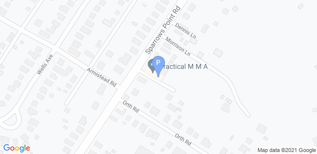 Map to Practical MMA Training Center