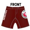 MMA Shorts - Red Photo 1