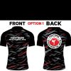 Rash guard - Black/Red/White Photo 1