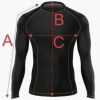 Rash guard - Black/White Photo 3