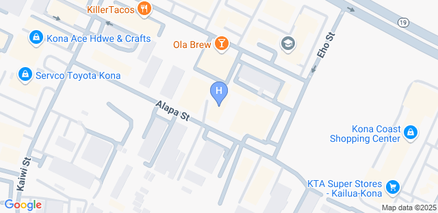 Map to Hawaii Jiu Jitsu Academy