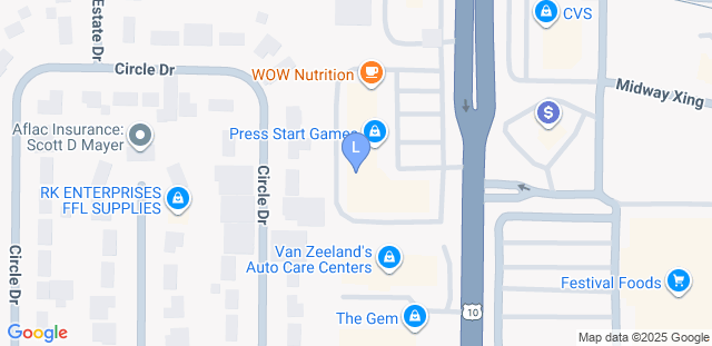 Map to Lion’s Boxing Club 