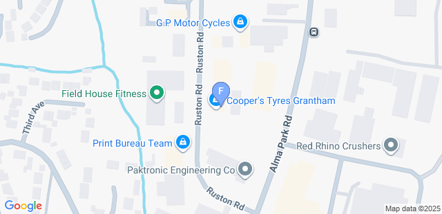 Map to Field House Fitness