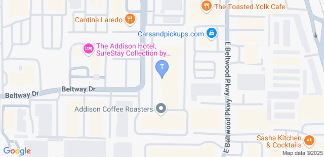 Map to The Golf Suite