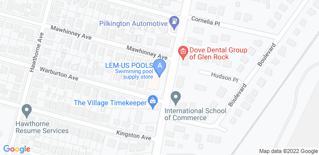 Map to Americana Jiu Jitsu