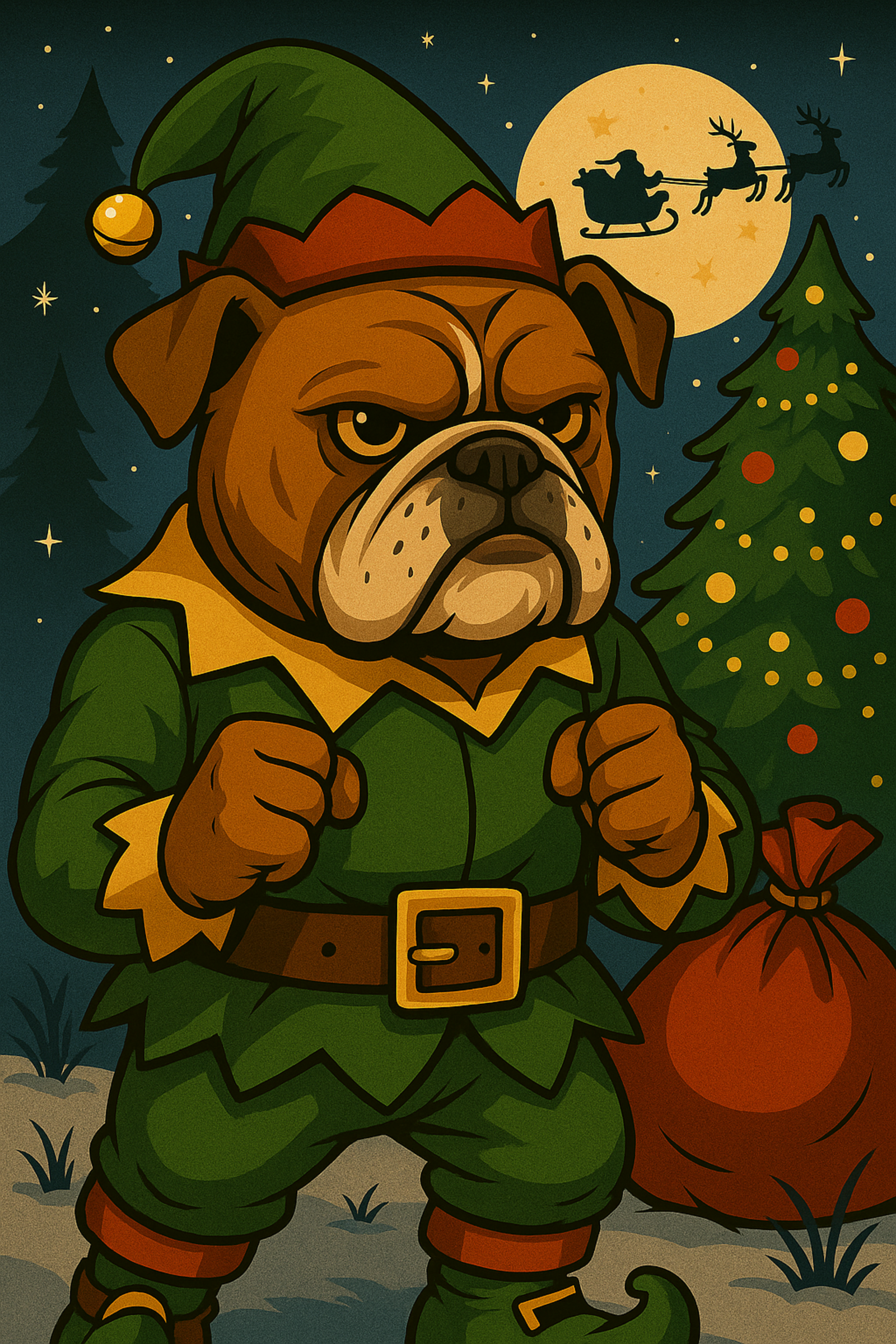 Student in martial arts uniform demonstrating strong stance