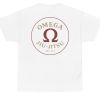 Unisex Omega Adult T shirt - White Photo 2