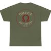 Unisex Omega Adult T shirt - Green Photo 2