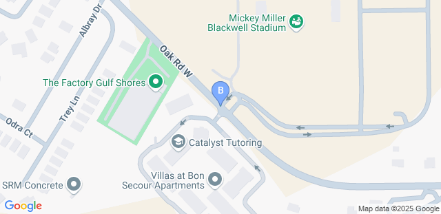 Map to Big Beach Tumble + Cheer