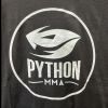 Python MMA Rank Series Black T-Shirt Photo 2