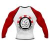 Rio Heroes BJJ Adult Rash Guard, Long Sleeve, Red Photo 2