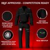 Rio Heroes BJJ Premium Gi, For Men & Women, Black Photo 3