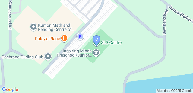 Map to Cochrane Cowboys Wrestling Club