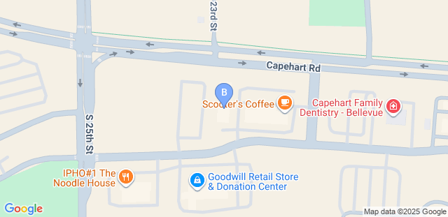 Map to Bellevue Academy of Brazilian Jiu Jitsu