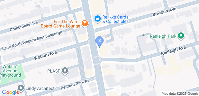 Map to Samson Health Club