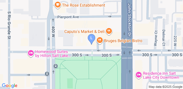 Map to Loyly Nordic Spa - SLC