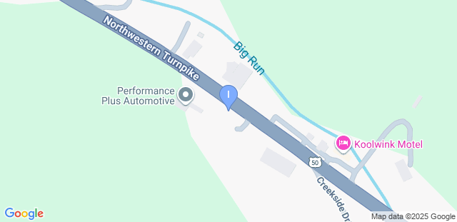 Map to IronHide Fitness