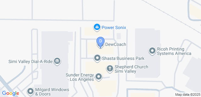 Map to DC Fitness