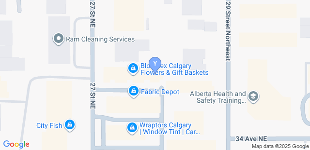 Map to Yoon’s Martial arts school