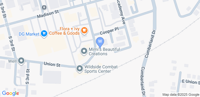 Map to Wildside Combat Sports Center