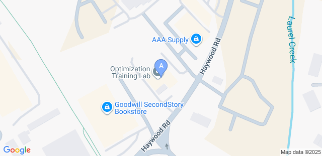 Map to Alliance Jiu Jitsu Greenville