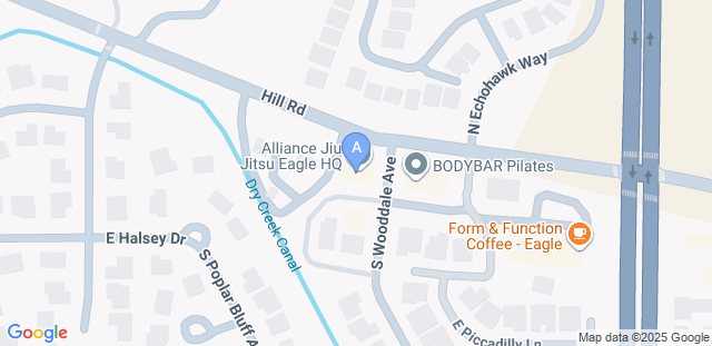 Map to Alliance JiuJitsu Eagle 