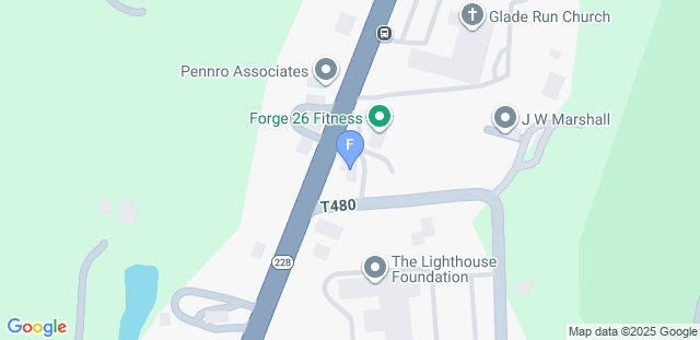 Map to Forge 26 Fitness