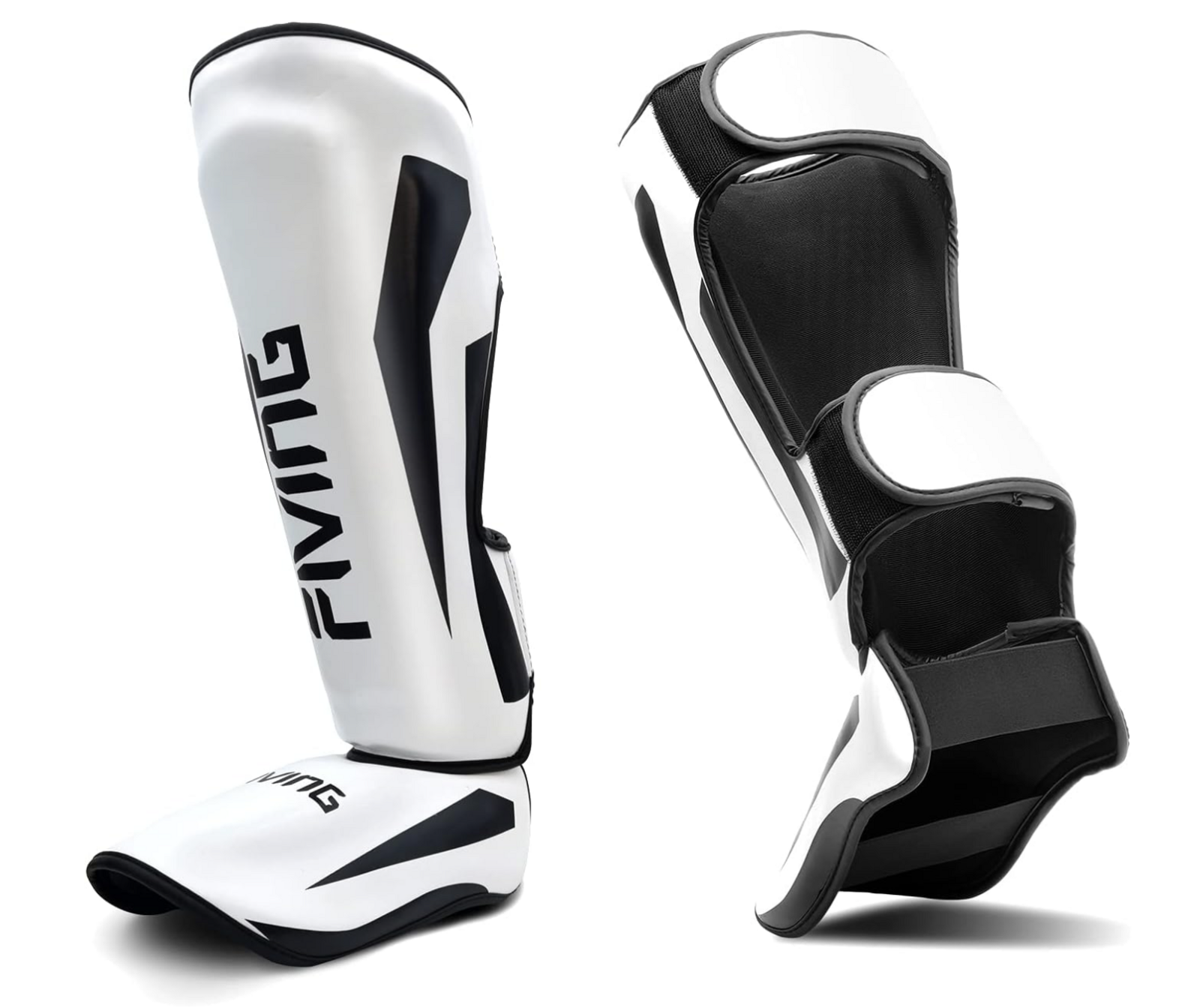 White Shin Guards