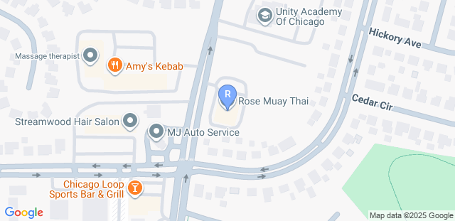 Map to Rose Muay Thai