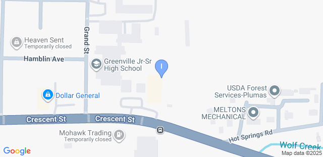 Map to Indian Valley Fitness Center